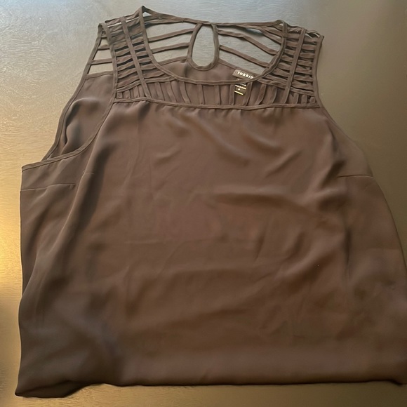 torrid Tops - Black caged Torrid Tank! Size 3x